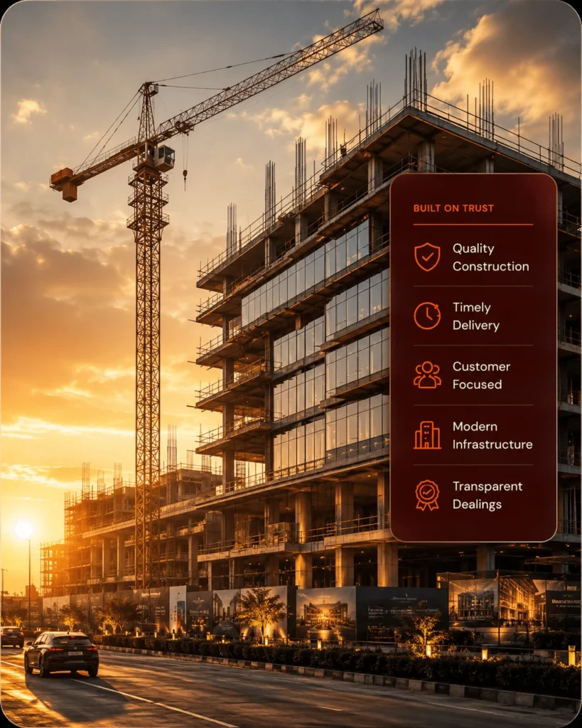 Premium Property in Dhule under construction with modern infrastructure and quality development
